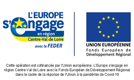 cofinancé par l’Union européenne avec le Fonds Européen de Développement Régional-REACT EU ; financement dans le cadre de la réponse de l’Europe à la pandémie de Covid-19