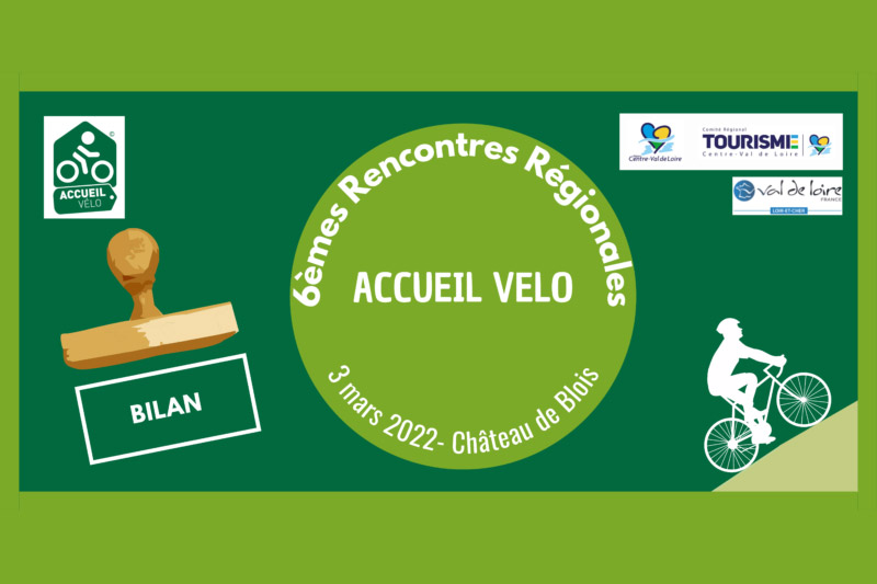 Visuel Bilan des 6emes Rencontres Régionales Accueil Vélo