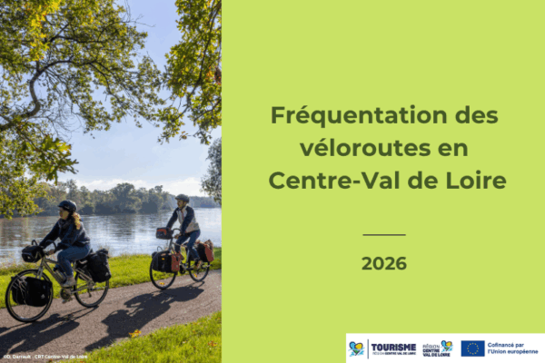 Fréquentation des véloroutes en Centre-Val de Loire en 2026