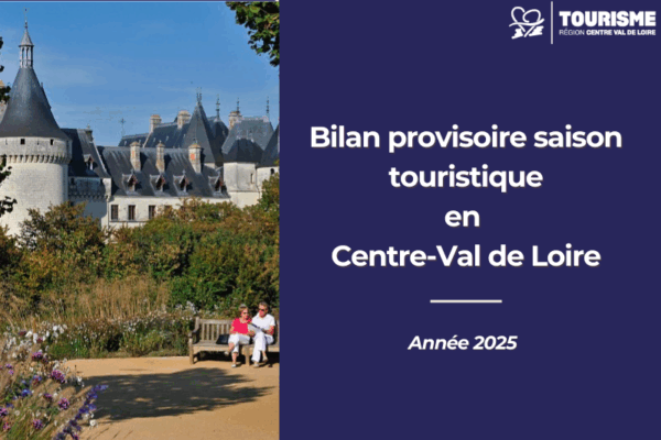 Bilan provisoire saison touristique en Centre-Val de Loire 2025
