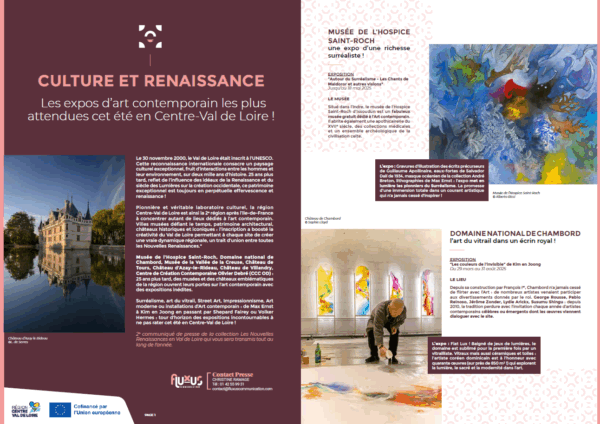 Communiqué de presse Culture #2
