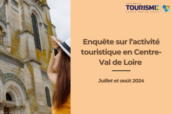Enquête sur l’activité touristique en Centre-Val de Loire – Juillet et août 2024