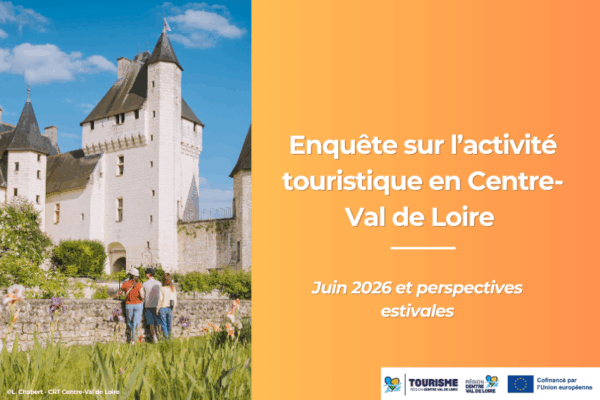 Enquête sur l’activité touristique en Centre-Val de Loire – Juin 2026 et perspectives estivales