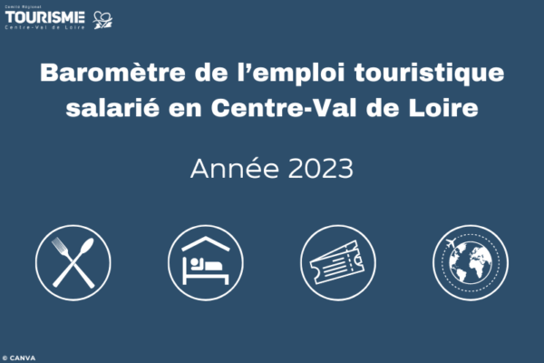 Baromètre de l’emploi touristique salarié en Centre-Val de Loire 2023