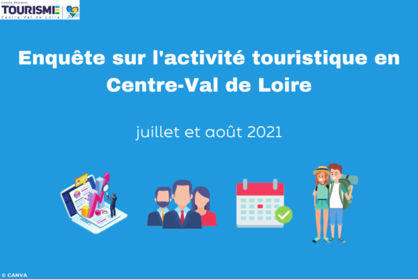 Enquête sur l’activité touristique de juillet et août en Centre-Val de Loire - 2021